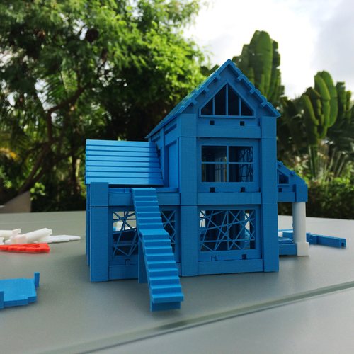 ​Printable Architectural Kit Series 2 3D Print 5413
