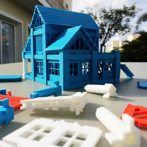 ​Printable Architectural Kit Series 2 3D Print 5414