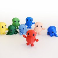 Wip: Tiny articulated bot - Thumbnail 2