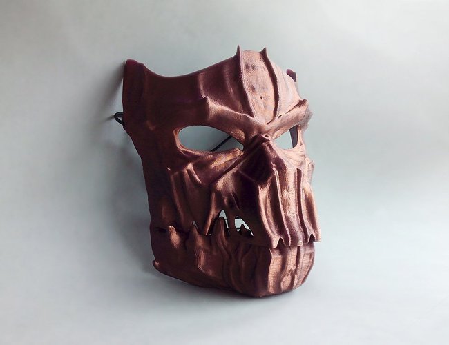 Dark Mask - Jointed 3D Print 54171