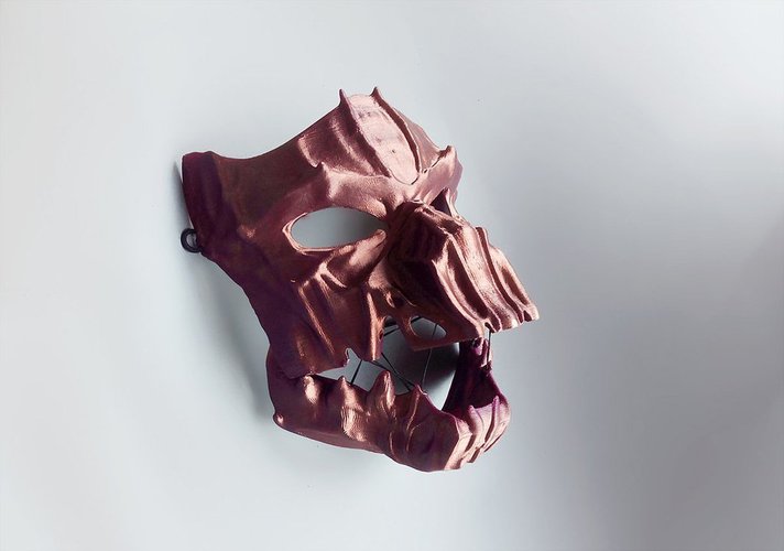 Dark Mask - Jointed 3D Print 54173