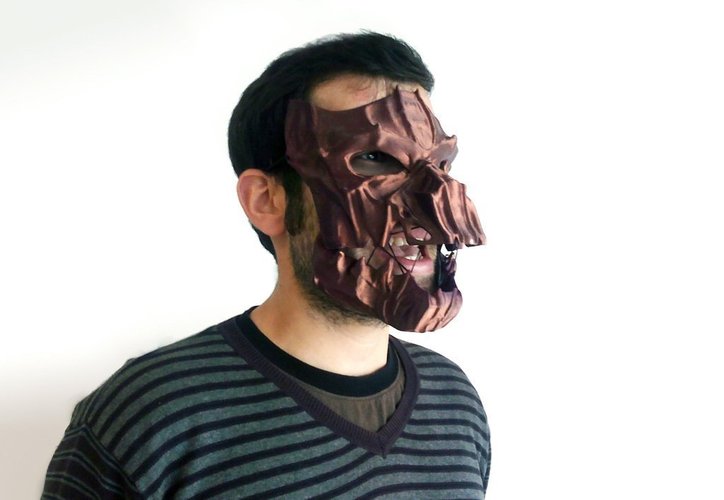 Dark Mask - Jointed 3D Print 54174