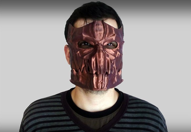 Dark Mask - Jointed 3D Print 54176
