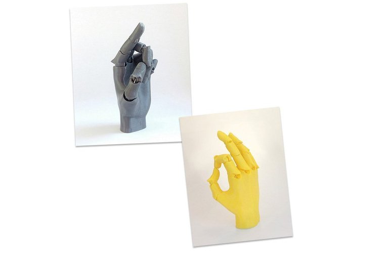 Jointed Hand 3D Print 54192