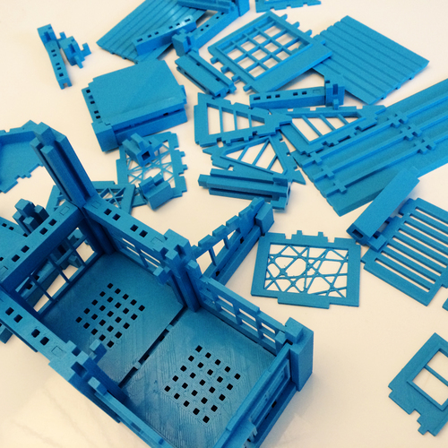 ​Printable Architectural Kit Series 2 3D Print 5420