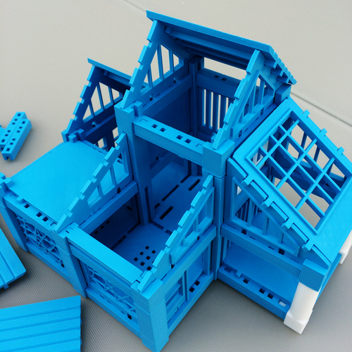​Printable Architectural Kit Series 2 3D Print 5421