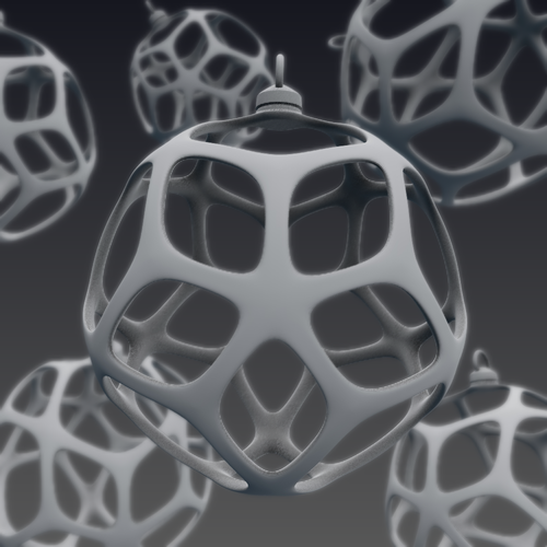 Christmas snow ball  3D Print 54518