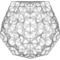 Wireframe Shape Icosahedron Flake - Thumbnail 7