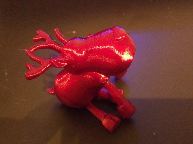 Small jointed Reindeer 3D Print 54789