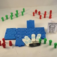 Small TARDIS Run Game - Print in Parts 3D Printing 54790
