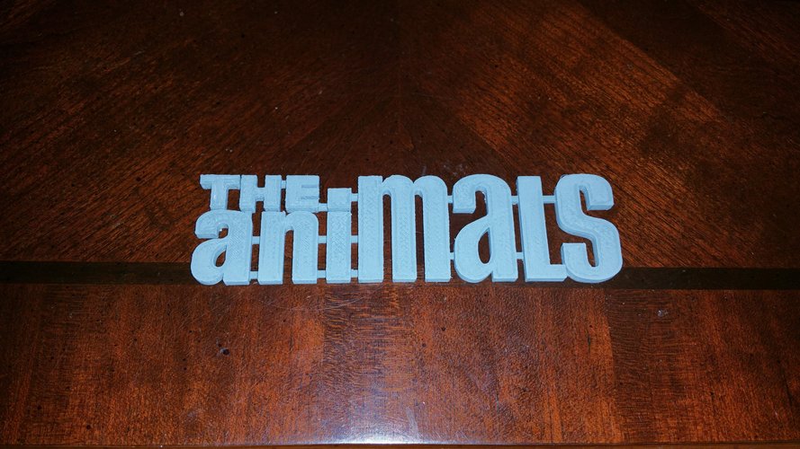 The Animals 3D Print 55063