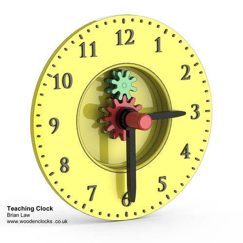 Teach a child to tell the time 3D Print 55176