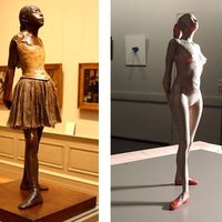 Small Degas Girl 3D Printing 55366