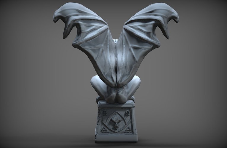 Gargoyle 3D Print 55466 Gargoyle 3D Print 55466