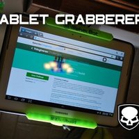 Small Counter Top Tablet Grabberer - Super Solid & Super Simple - work 3D Printing 55533