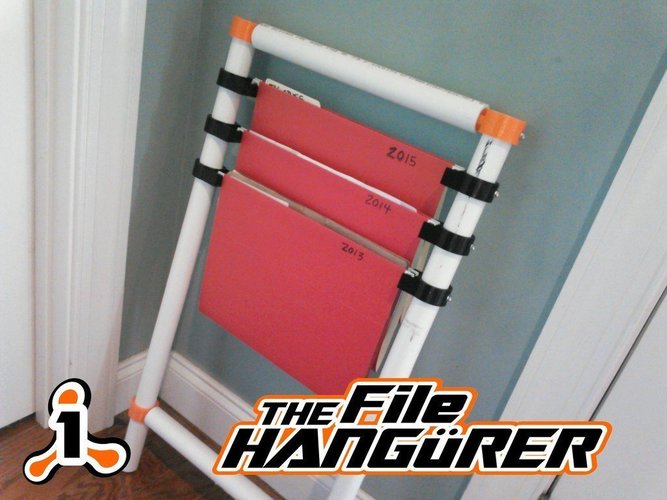 The File Hangürer - Hanging File Organizer - Super space efficie 3D Print 55597