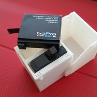 Small GoPro Hero 4 Battery Case 3D Printing 55717