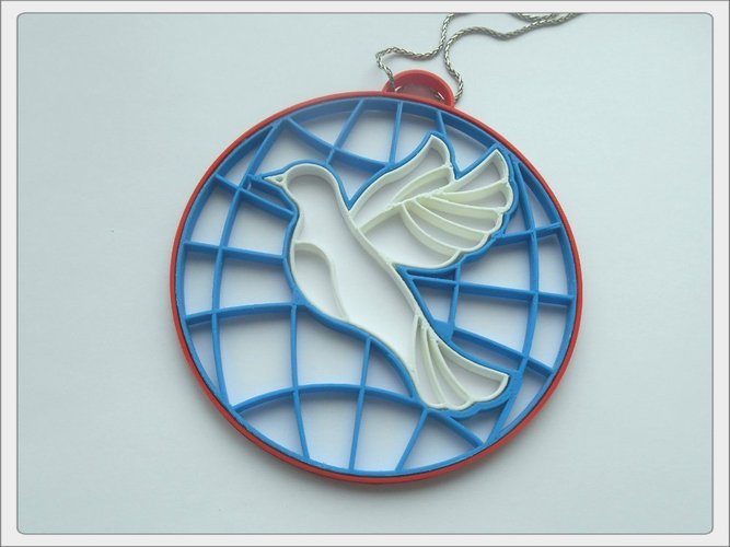 Dove of Peace 3D Print 55831