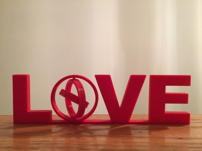 LOVE Gimbal 3D Print 56119