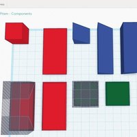 Small Foldable Rectangular Prism - Print Flat 3D Printing 56220