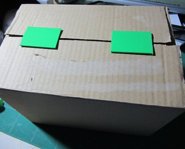 Cardboard box close clip 3D Print 56468