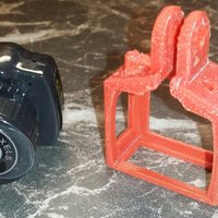 Small Y2000 Mini Camera "Gopro like" Holder 3D Printing 56773