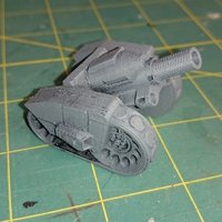 Small Heavy artillery for wargaming. 3D Printing 56825