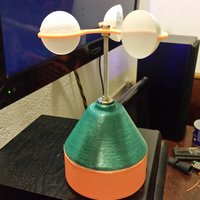 Small Arduino Anemometer 3D Printing 56907