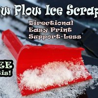 Snow Plow Ice Scraper - Thumbnail 6