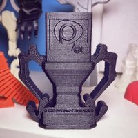 Small Pinshape Awards Trophy 3D Printing 57132