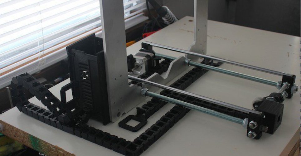 Cable Chain System | Revolution Media Groups Rep Rap Rework i3 3D Print 57188