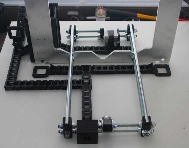 Cable Chain System | Revolution Media Groups Rep Rap Rework i3 3D Print 57191