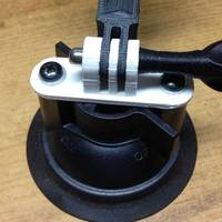 Small RAM suction cup to GoPro mount 3D Printing 57213
