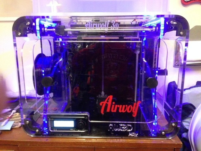 Airwolf3D HD Series Printer Enclosure Panels 3D Print 57368