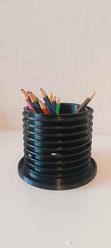 Spiral Pen Organizer 3D Print 574851 Spiral Pen Organizer 3D Print 574851