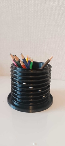 Spiral Pen Organizer 3D Print 574852 Spiral Pen Organizer 3D Print 574852