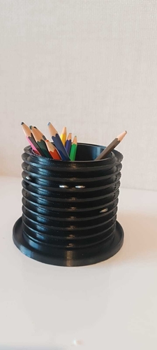 Spiral Pen Organizer 3D Print 574853 Spiral Pen Organizer 3D Print 574853