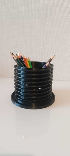 Spiral Pen Organizer 3D Print 574855 Spiral Pen Organizer 3D Print 574855