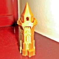 Small Wizard tower 3D Printing 57518