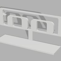 Small Tool Logo Stand 3D Printing 57584