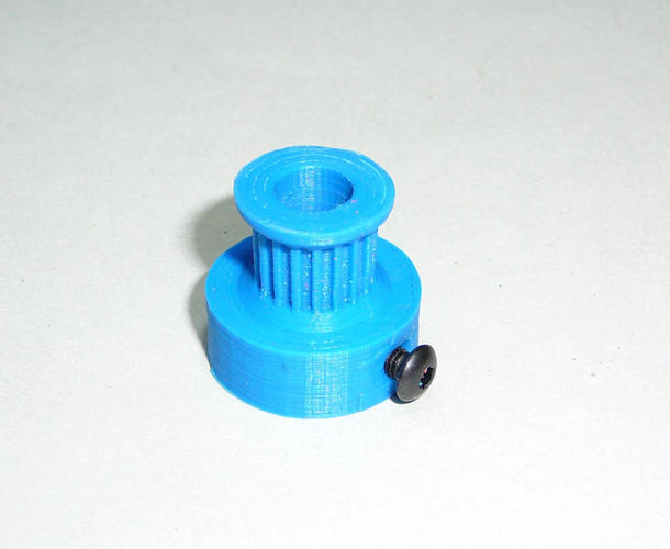 Geoff's GT2 Timing Belt pulley - fully 3D printed 3D Print 57604