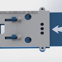 Small Soldering Box for multirotors ABS 3D Printing 57625