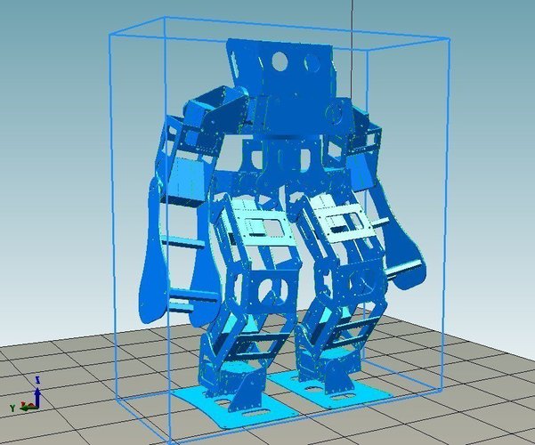 Boxing Robot - Anthony Zero (Light Version) 3D Print 57660