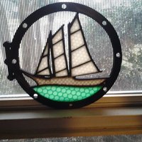 Small Porthole View 3D Printing 57788