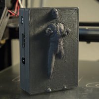 Small Han Solo in Carbonite - Raspberry Pi 2/B+ Case 3D Printing 57844