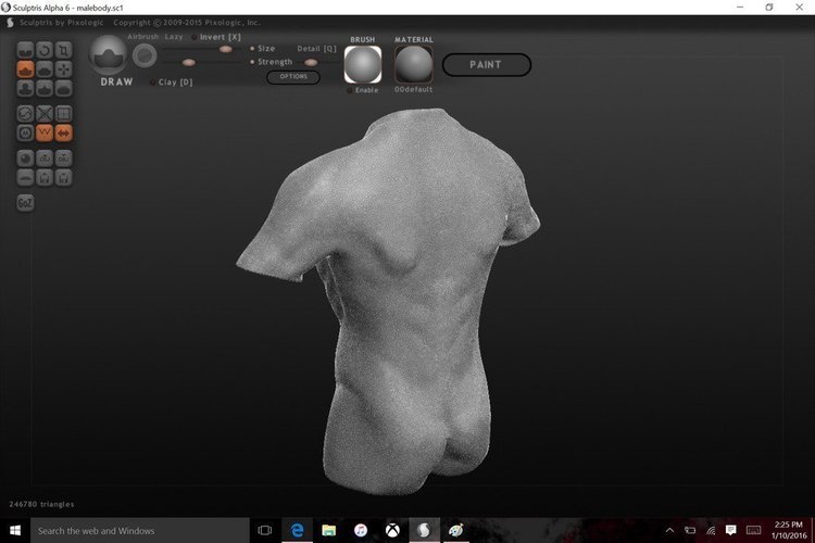 Male Body 3D Print 57858