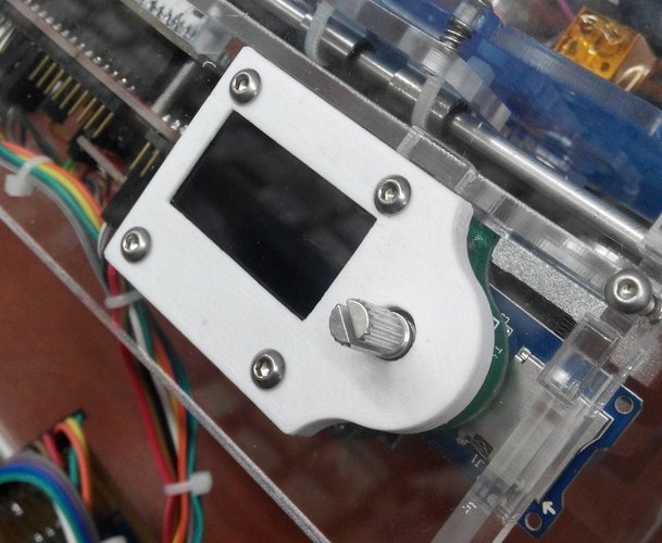 TinyOLED V1.2 for RAMPS : OLED,  TF Card, Encoder, Connector, Bl 3D Print 57969