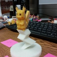 Small Low-Poly Pikachu 3D Printing 58141