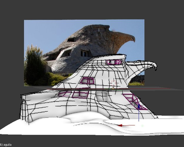 El nido del Aguila - Atlantida - Uruguay 3D Print 58686