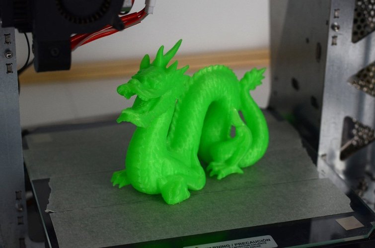Hi-Res Standford Dragon 3D Print 58908